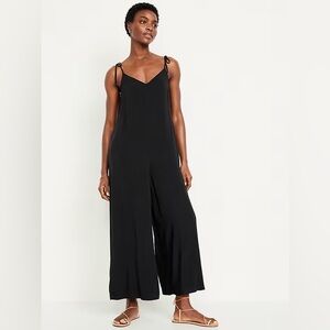 Old Navy wide leg black jumpsuit